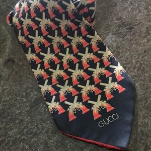 Vintage Gucci 100% Silk Necktie